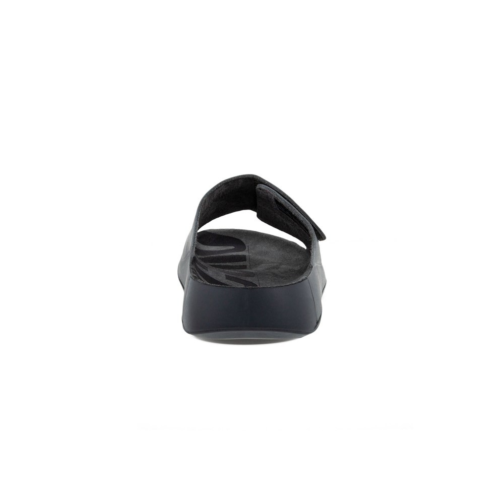 Sandalias Hombre - ECCO 2Nd Cozmo Slide - Grises Oscuro - UWN468930